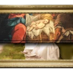 Carlo Gold Art TV Frame