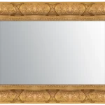 Exquisite Gold Mirror TV Frame