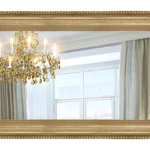 Flemish Gold Mirror TV Frame