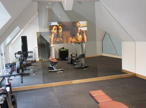 Gym Mirror TV
