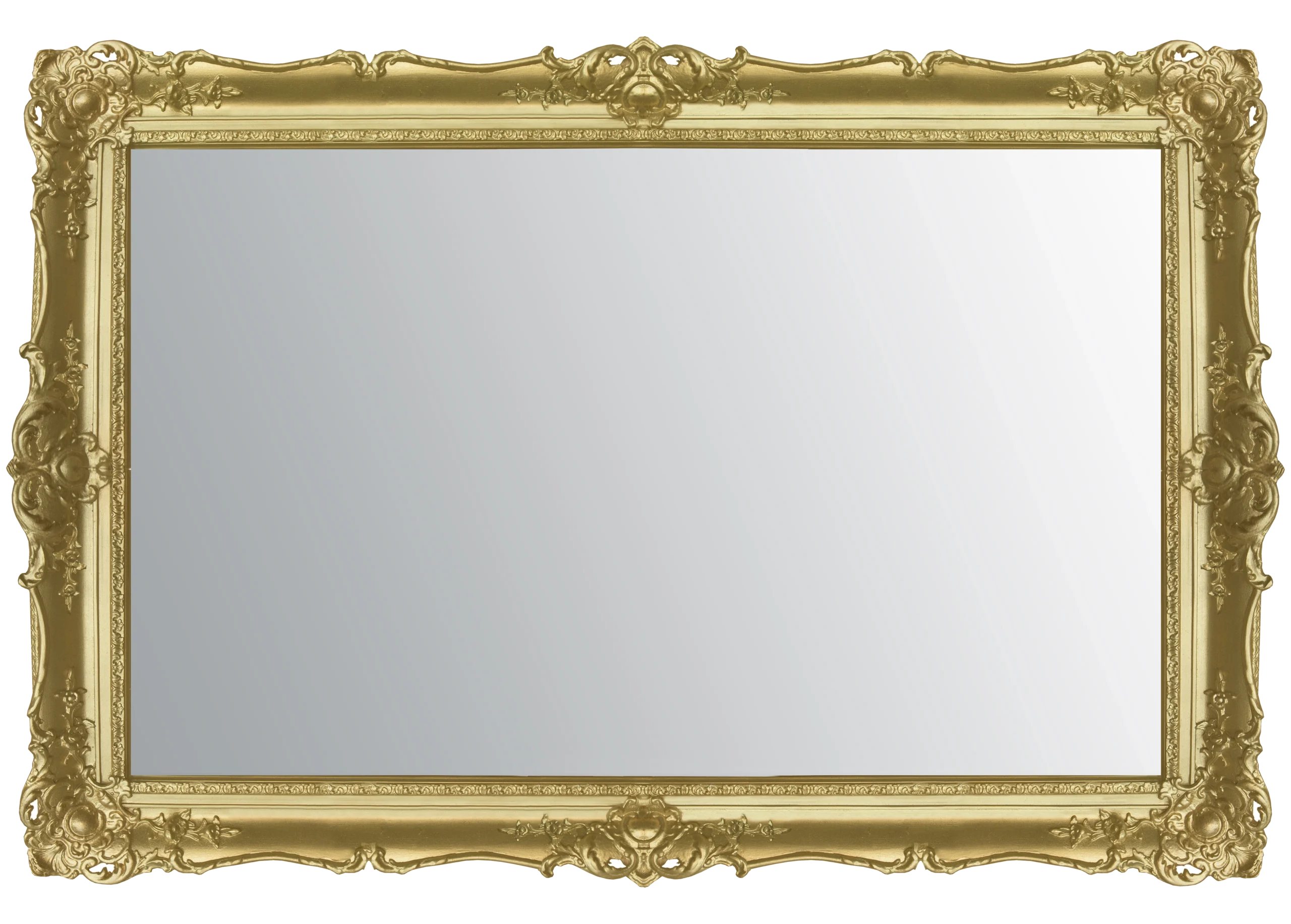 Kingston Gold TV Mirror Frame