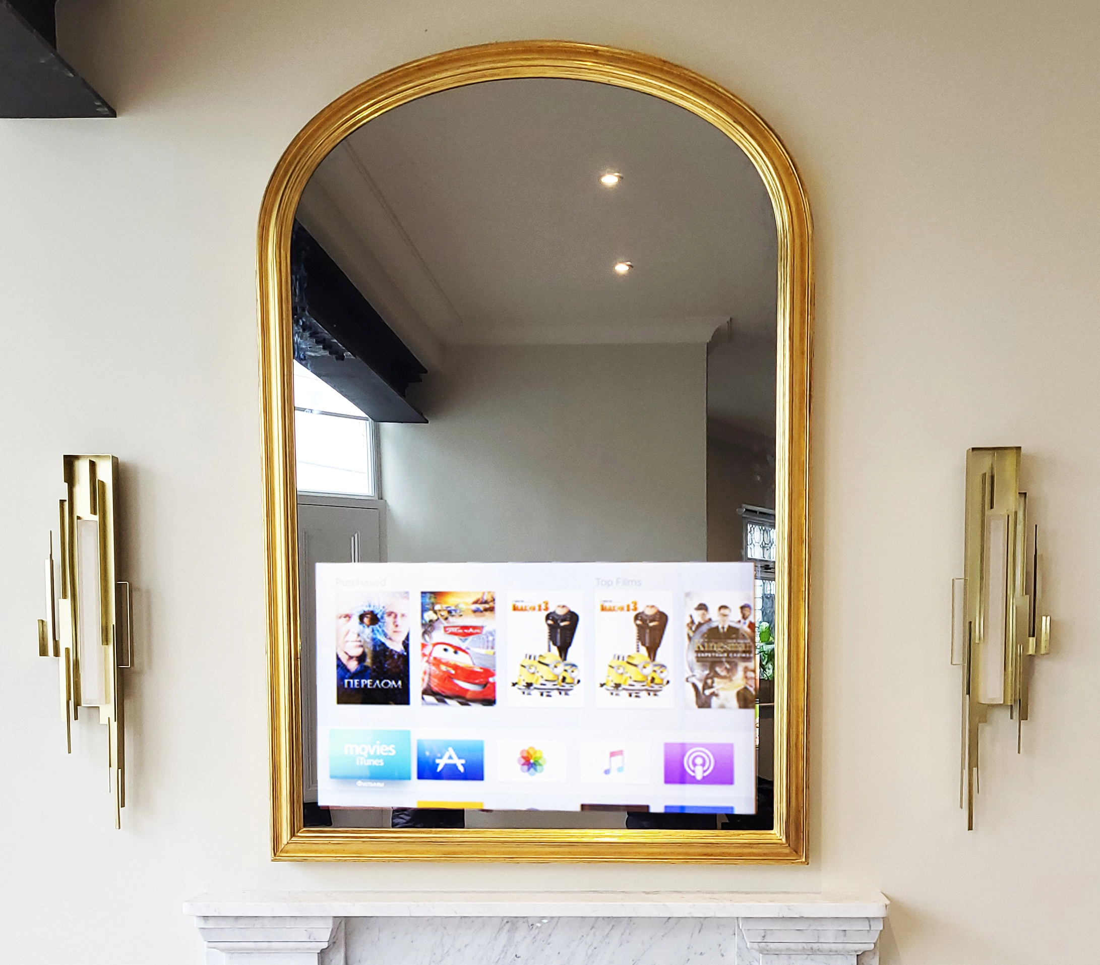 Overmantle Saville Row 43 FYTV High Brightness TV Mirror