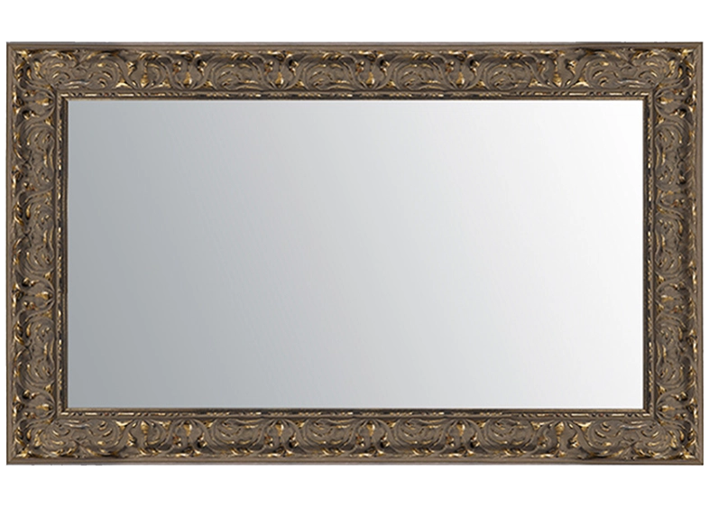 Prague Brown Mirror TV Frame