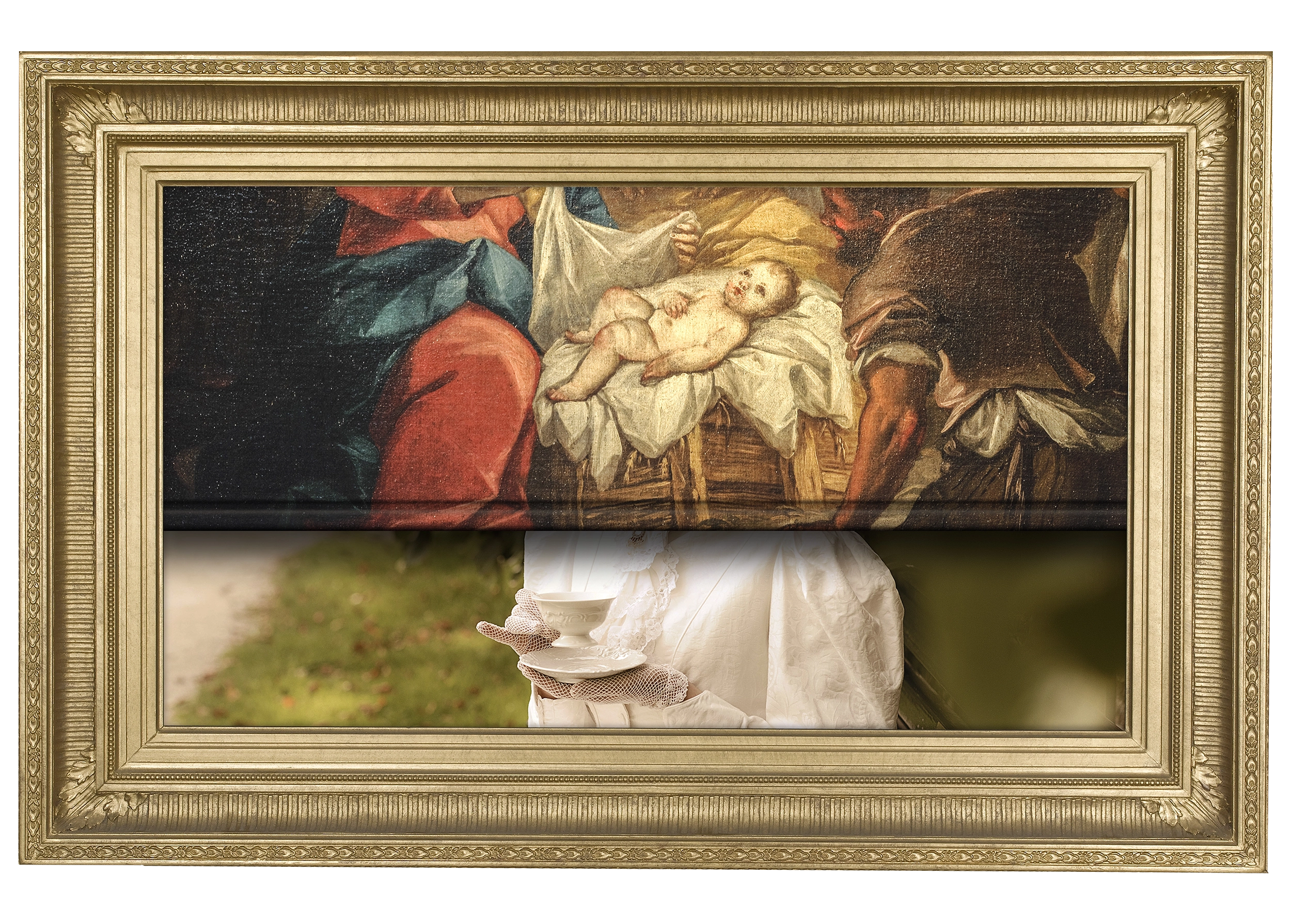 Regency gold Art TV Frame