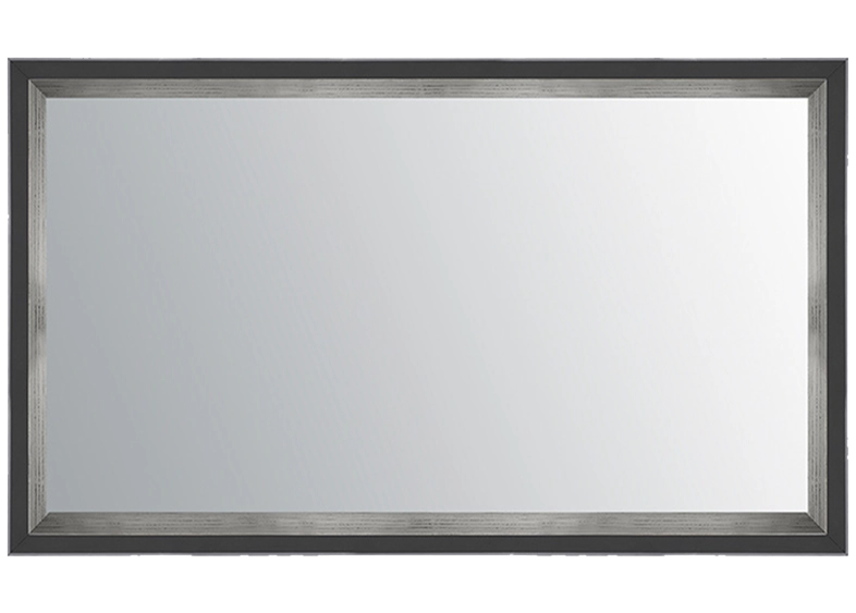 Soho Black Silver Mirror TV Frame