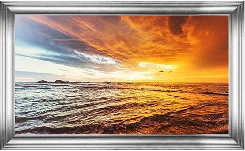 Sydney Silver TV Frame On