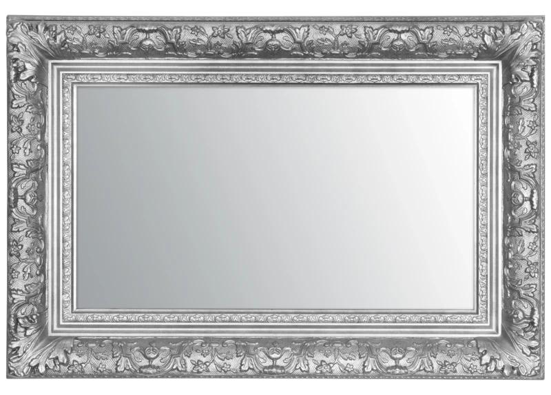 barbican silver Mirror TV Frame