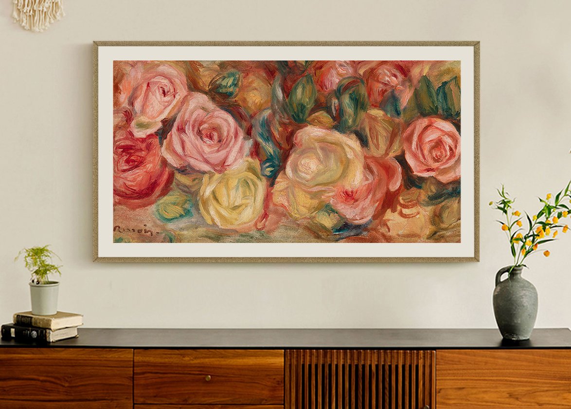 Rich Ochre Metal Bezel for Samsung The Frame TV